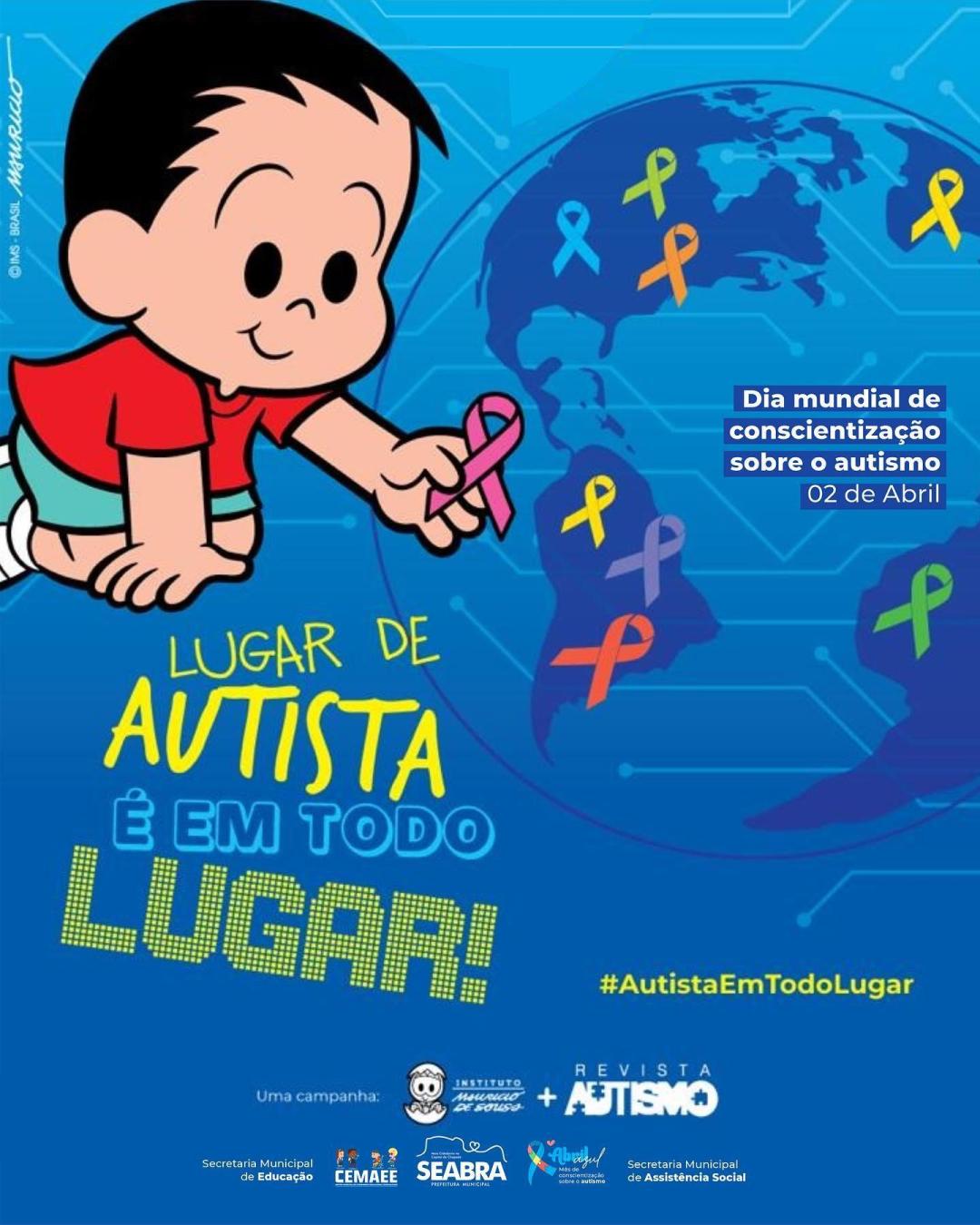 02/04 – Dia Mundial de Conscientização Sobre o Autismo