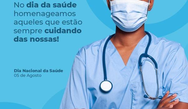 Imagens da 5 de agosto - Dia Nacional da Saúde no Brasil