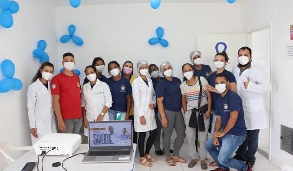 Imagens da A Prefeitura Municipal de Seabra, através da Secretaria de Saúde realizou na última quinta-feira (25) uma palestra referente ao Novembro Azul para a equipe da Unidade de Suporte a COVID-19.
