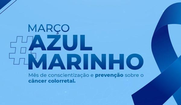 Imagens da Campanha Março Azul Marinho