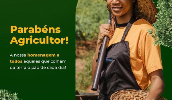 Imagens da Um dos dias mais representativos para o agronegócio brasileiro chegou! Estamos falando do dia do agricultor, comemorado hoje, dia 28 de julho.