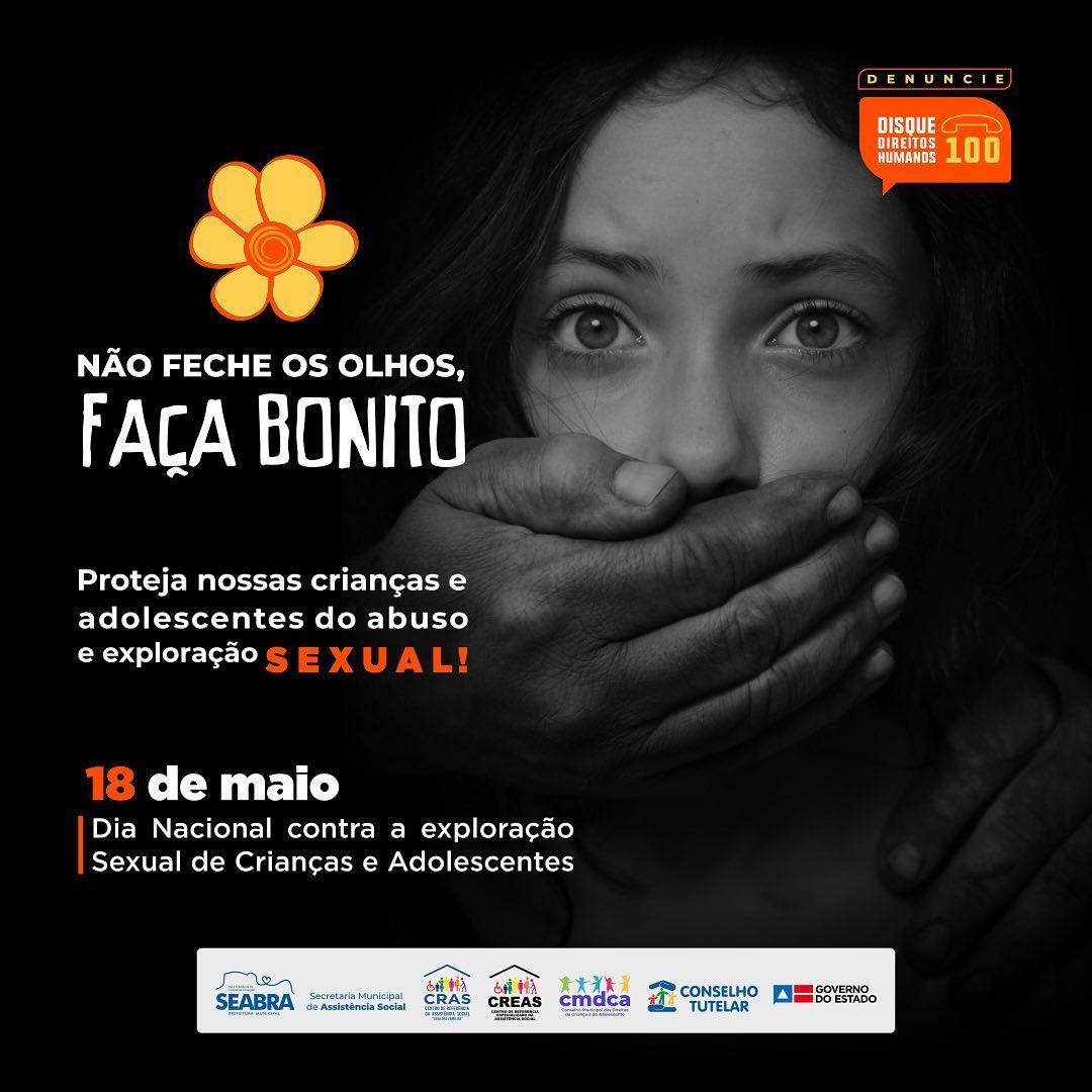 18 de maio é celebrado o Dia Nacional de Combate ao Abuso e Exploração Sexual de Crianças e Adolescentes