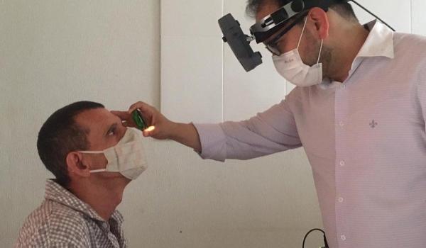 Imagens da A Prefeitura de Seabra sob o comando da Secretaria Municipal de Saúde realizou hoje dia 01 de Dezembro mais um mutirão do projeto Glaucoma.