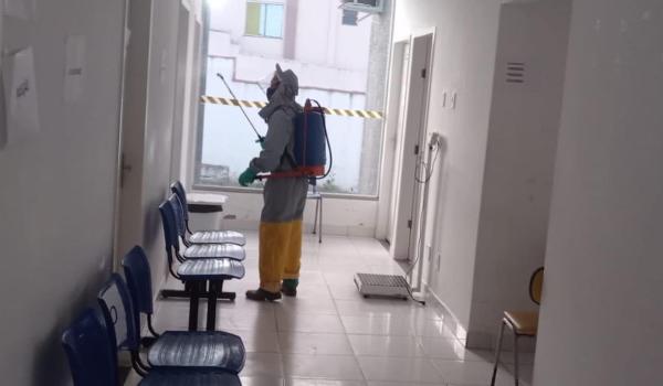 Imagens da A Prefeitura Municipal de Seabra, através da Secretaria de Meio Ambiente, realizou no último dia 02 de fevereiro a higienização da Unidade de Saúde do Bairro Vasco Filho.