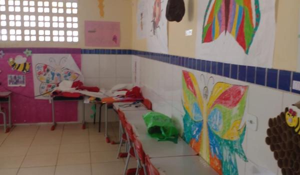 Imagens da A Escola Municipal Antônio José dos Santos, na comunidade do Baixio, será a primeira Escola em tempo integral de Seabra.