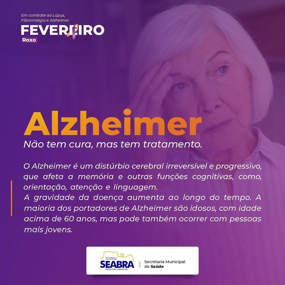 Alzheimer não tem cura, mas tem tratamento