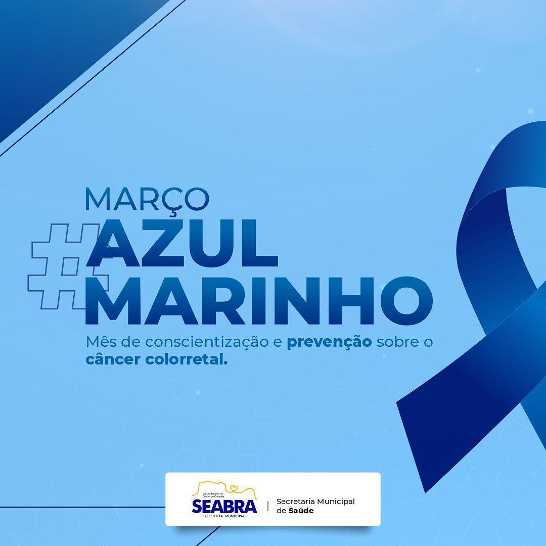 Campanha Março Azul Marinho