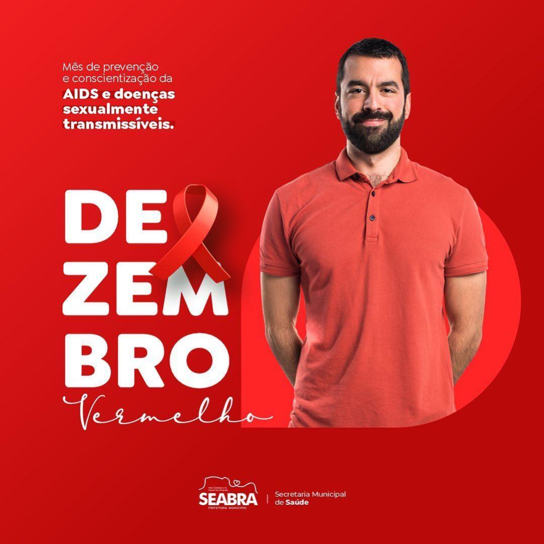 Dezembro Vermelho- Mês da Prevenção e conscientização da AIDS e Doenças sexualmente transmissíveis.