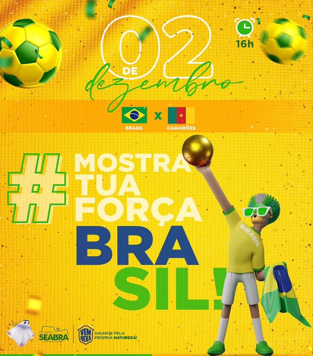 Mostra tua força Brasil!
