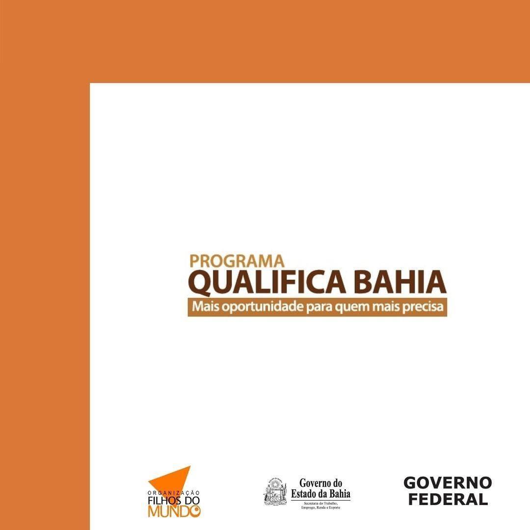 O programa Qualifica Bahia vai contemplar nosso município!